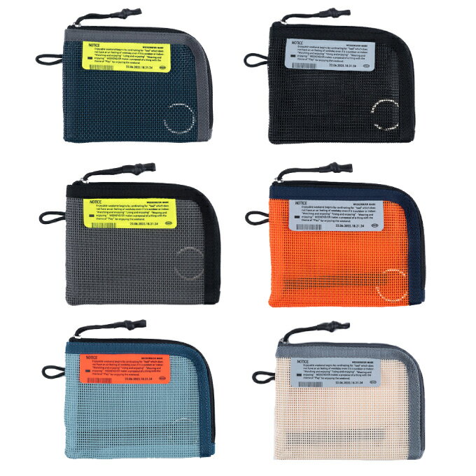 【全品対象最大10％OFFクーポン！7/29 10:00〜8/1 23:59】ウィークエンダー WEEKEND(ER) 財布 PVC MESH MULTI CASE 78595 【ご自宅配送限定】‥
