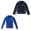 【全品対象最大10%OFFクーポン! 9/25 23:59まで】フィラ(FILA) ラッシュガード 長袖 ジュニア LSラッシュガード 125-226