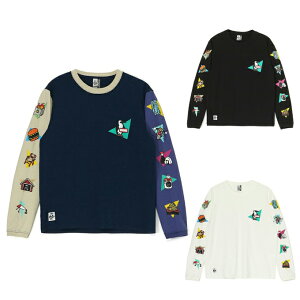 【全品対象最大10%OFFクーポン!7/13 10:00〜7/15 23:59】チャムス CHUMS Tシャツ 長袖 メンズ かせきさいだぁ アラカルトロングスリーブT かせきさいだぁ アラカルト L/S T CH01-2553