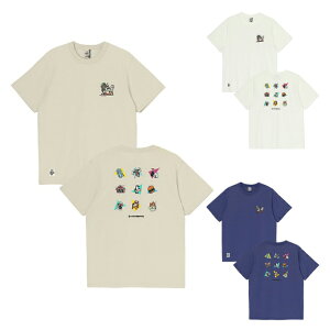 チャムス CHUMS Tシャツ 半袖 メンズ かせきさいだぁ アラカルトT CH01-2555