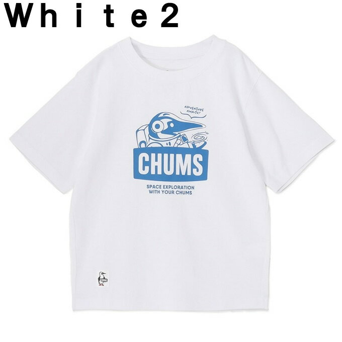 チャムス CHUMS Tシャツ 半袖 ジュニア キッズスペースブービーTシャツ Kids Space...