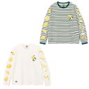 チャムス CHUMS Tシャツ 長袖 レディース チャムスレモンロングスリーブTシャツ CH11-2513