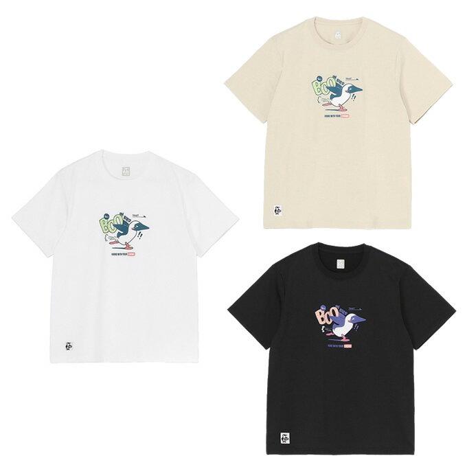 チャムス CHUMS Tシャツ 半袖 メンズ ブービードライTシャツ CH01-2535