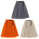 【全品対象最大10%OFFクーポン 10/24 20:00~10/27 1:59】チャムス CHUMS ロングスカート レディース ツータックワイドスカートライト CH18-1347
