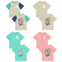 チャムス CHUMS Tシャツ 半袖 ジュニア キッズチャムリーズマーケットポケットTシャツ CH21-1367(4)