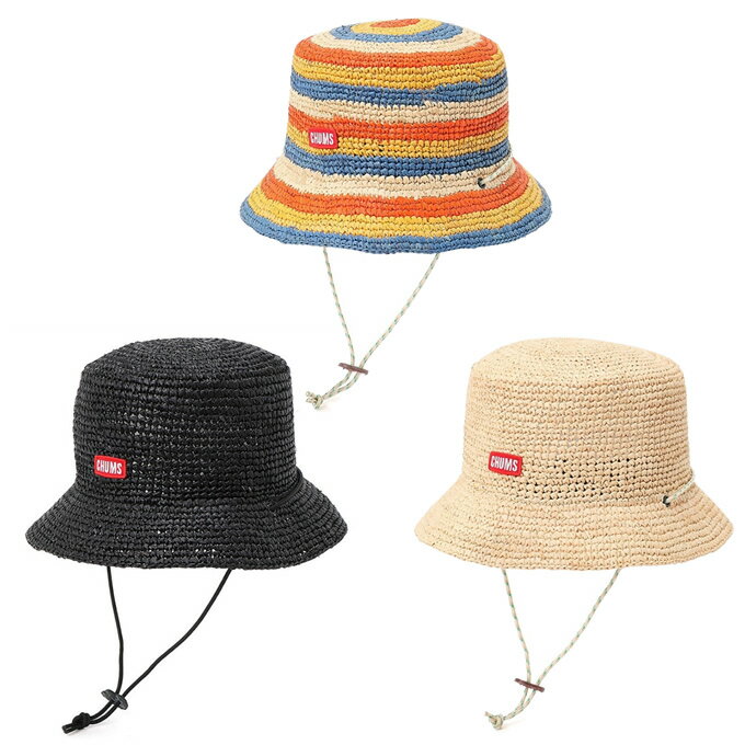チャムス CHUMS 帽子 キャップ メンズ レディース チャムスラフィアハット CH05-1420