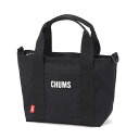 チャムス CHUMS トートバッグ メンズ レディース リサイクルチャムスミニトートバッグ CH60-3922-BLACK