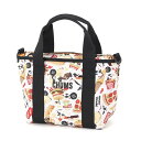 チャムス CHUMS トートバッグ メンズ レディース リサイクルチャムスミニトートバッグ CH60-3922-FAST FOOD