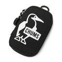 【最大10%OFFクーポン発行中!5/1 0:00〜5/5 23:59】 チャムス CHUMS コインケース メンズ レディース リサイクルオーバルキージップケース CH60-3991-BLACK(4)