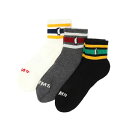 チャムス CHUMS ソックス メンズ レディース 3Pボーダークルーソックス 3P Border Crew Socks CH06-1131