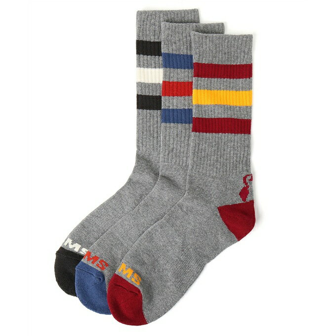 ॹ CHUMS å  ǥ 3P֡ӡߥǥॽå 3P Booby Medium Socks CH06-1...