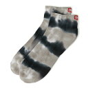 チャムス CHUMS アンクルソックス メンズ レディース バッジロゴタイダイアンクルソックス Badge Logo Tie-Dye Ankle Socks C...