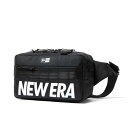 ニューエラ NEW ERA ウエストバッグ メンズ レディース スクエア ウエストバッグ 7L プリントロゴ 14521303