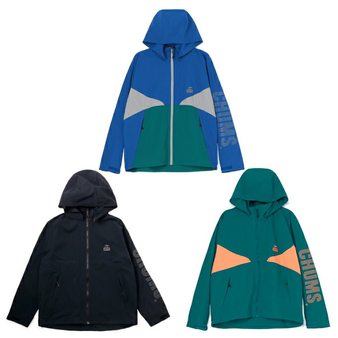 チャムス CHUMS スポーツウェア クロスウェア ジャケット メンズ レディース エアトレイルストレッチチャムスジャケット Airtrail Stretch ...