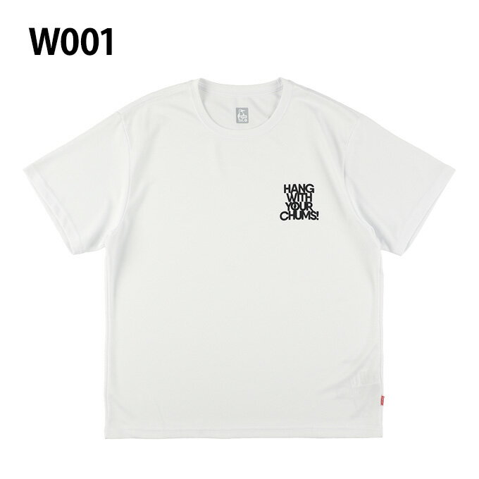 チャムス CHUMS Tシャツ 半袖 ワンポイント機能Tシャツ CH01-2604