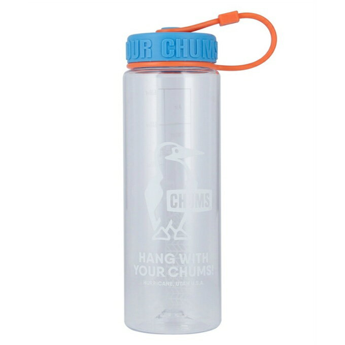 チャムス CHUMS ソフトボトル ブービーボトル600ml CH62-2124-CL/BL