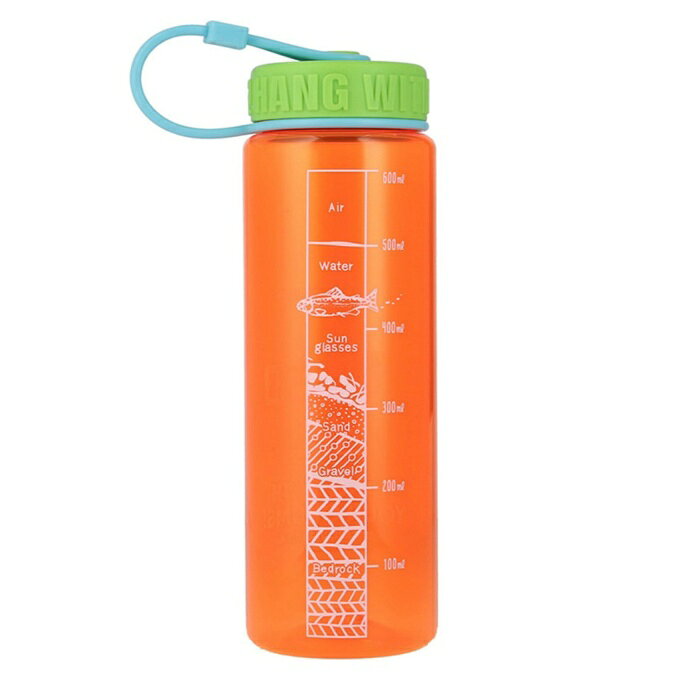 チャムス CHUMS ソフトボトル ブービーボトル600ml CH62-2124-OR/LM