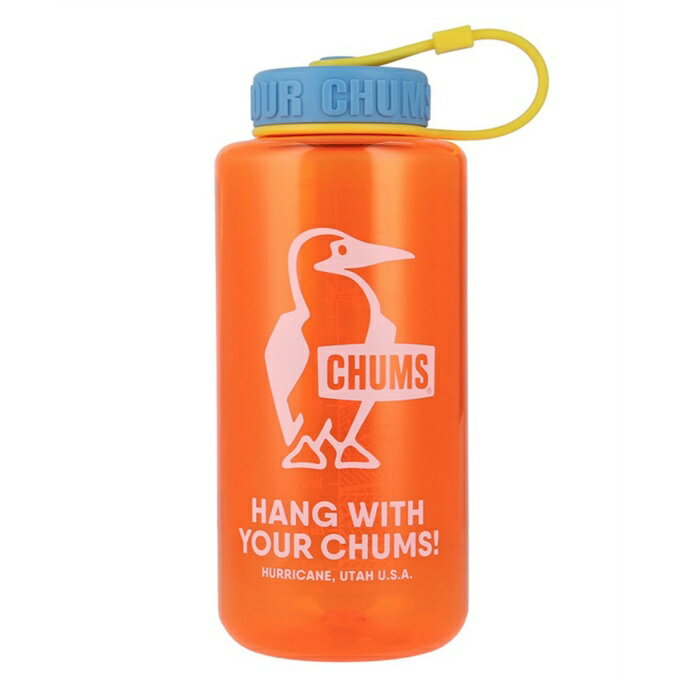 乐天商城 - チャムス CHUMS ソフトボトル ブービーボトル1000ml CH62-2125-OR/BL