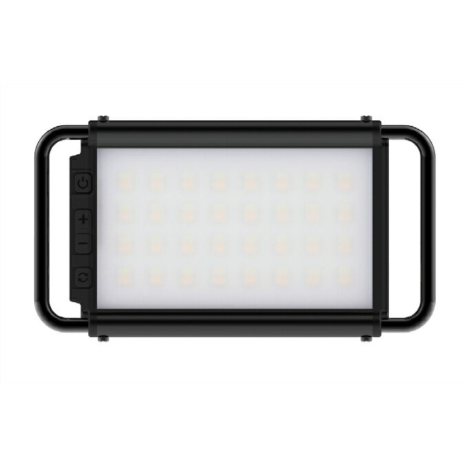 ULTRAシリーズのよりタフなモデルが登場。 3光入り替えや無段階調光などの機能はそのままに、衝撃や防塵防水に対する保護性能がアップ。 急速充電が可能なパワーバンク機能を搭載し、キャンプや災害時の非常用バッテリーとしても活躍します。ハンドルにネジ穴を備え、付属のフックや別売りのマグネットでさまざまなアレンジでの使用が可能です。 ■カラー：BLACK ■サイズ：125×115.6×39.8mm ■原産国：韓国 検索ワード：アウトドア キャンプ 電池ランタン バッテリーランタン 小型