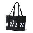 ニューエラ NEW ERA カートバッグ メンズ レディース トートバッグ ミニ 6L プリントロゴ ブラック × ホワイト 14521300