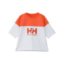 【全品対象ポイント最大7倍 5/30〜6/1】ヘリーハンセン HELLY HANSEN Tシャツ 半袖 ジュニア K H/S FOOTBALL TEE HJ32455-BA(4)