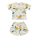 ヘリーハンセン HELLY HANSEN Tシャツ 上下セット ジュニア B My First HH Print Set Up HB32517-IV