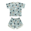 ヘリーハンセン HELLY HANSEN Tシャツ 上下セット ジュニア B My First HH Print Set Up HB32517-MS