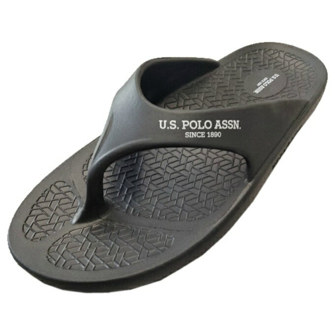 U．S．POLO ビーチサンダル レディース リアクティブトングサンダル PLL00855-BK