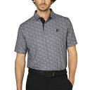【全品対象最大10%OFFクーポン!7/13 10:00~7/15 23:59】フットジョイ FootJoy ゴルフウェア ポロシャツ 半袖 メンズ スプレーミストプリント半袖シャツ FJ-S25-S22 【2025年度春夏モデル】