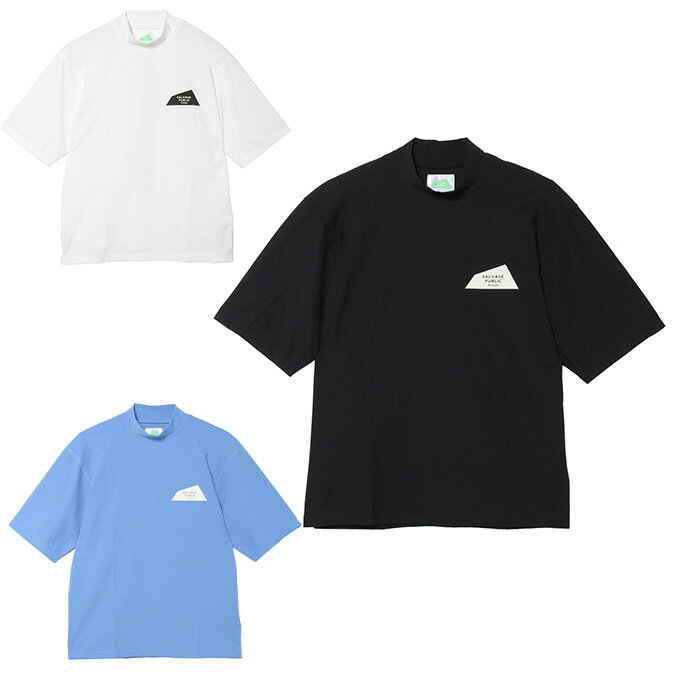 サルベージパブリックコレパ(SALVAGEPUBLIC Kolepa) ゴルフウェア 半袖シャツ メンズ SURFEXモックネック半袖SH SVKS5032 【2025年春夏モデル】