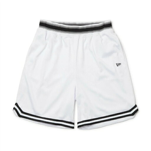 ニューエラ NEW ERA バスケットボール メンズ ハーフパンツ メッシュ ショートパンツ ホワイト Performance Apparel 14410137 ニューエラ NEW ERA バスケットボール メンズ ハーフパンツ メッシュ ショートパンツ ホワイト Performance Apparel 14410137