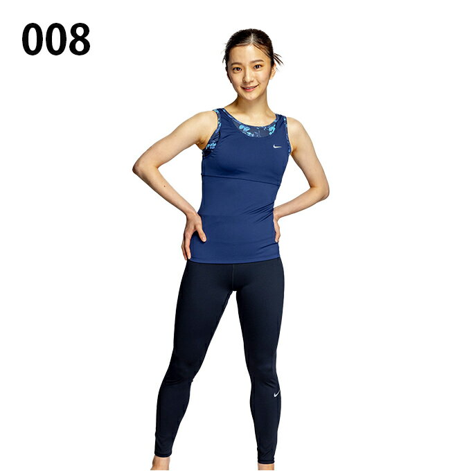 ナイキ NIKE フィットネス水着 セパレート レディース フルジップレギンスセパレー...