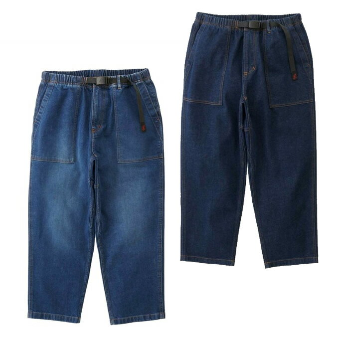 ߥ Gramicci 󥰥ѥ  STRETCH DENIM LOOSE TAPERED PANT G5SU-P082