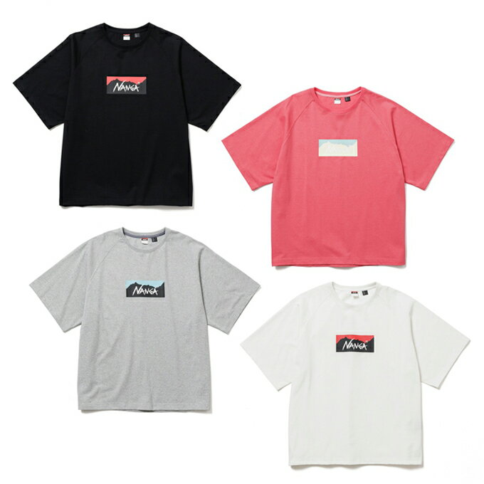 Wear - ナンガ NANGA Tシャツ 半袖 メンズ エコH BOXロゴルーズF 半袖 T N2500-1M025Z