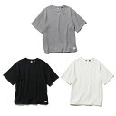 ナンガ NANGA Tシャツ 半袖 メンズ ECO HYBRID WAFFLE LOOSE FIT TEE NW2311-1G217