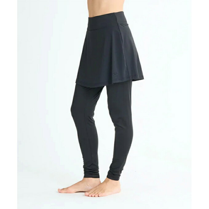 【全品対象最大10％OFFクーポン 2025/11/30 0:00〜12/11 1:59】ロキシー ROXY スイムインナー レディース SKIRT LEGGINGS ウィメンズ スカート付きラッシュレギンス RLY251046