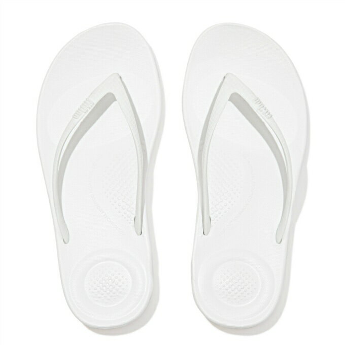 フィットフロップ FITFLOP ビーチサンダル レディース I-QUSHION E54-194-WH