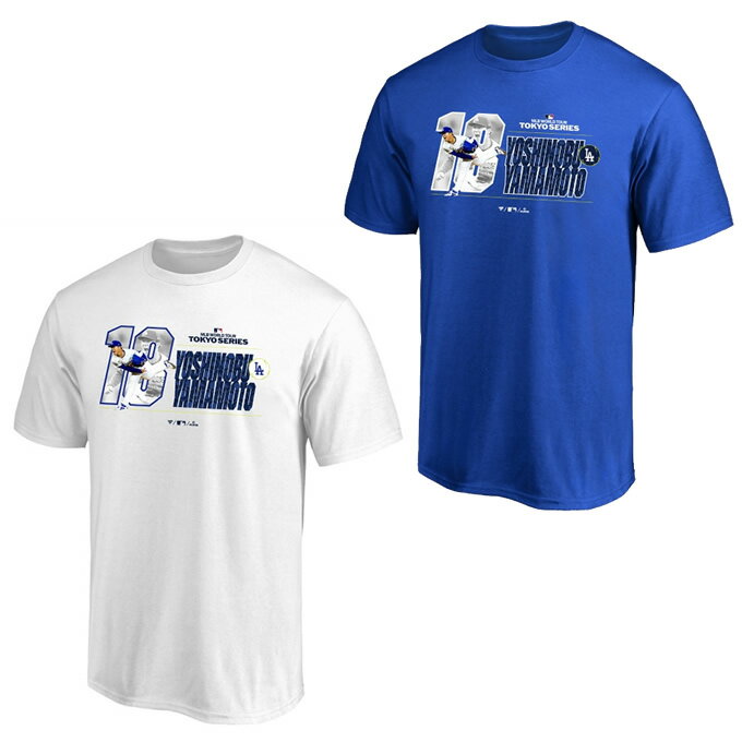 ファナティクス FANATICS 野球ウェア 半袖Tシャツ メンズ レディース 山本MLB東京シリーズ Tシャツ ML01-25SS-0020