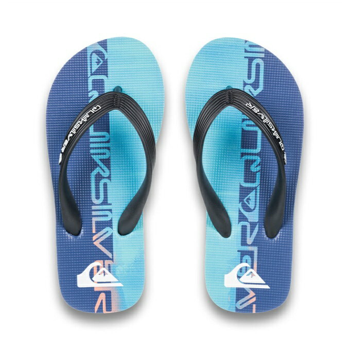 クイックシルバー QUIKSILVER ビーチサンダル ジュニア MOLOKAI ART 25 YOUTH キッ...