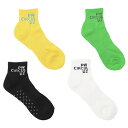 【全品対象最大10%OFF!2025年8/15 0:00~8/20 23:59】 ピーダブリュサーキュラス(PW CIRCULUS) ゴルフ ソックス メンズ ブランドロゴ ショートソックス 虫よけ加工 GN7IGM0311 【2025年春夏モデル】