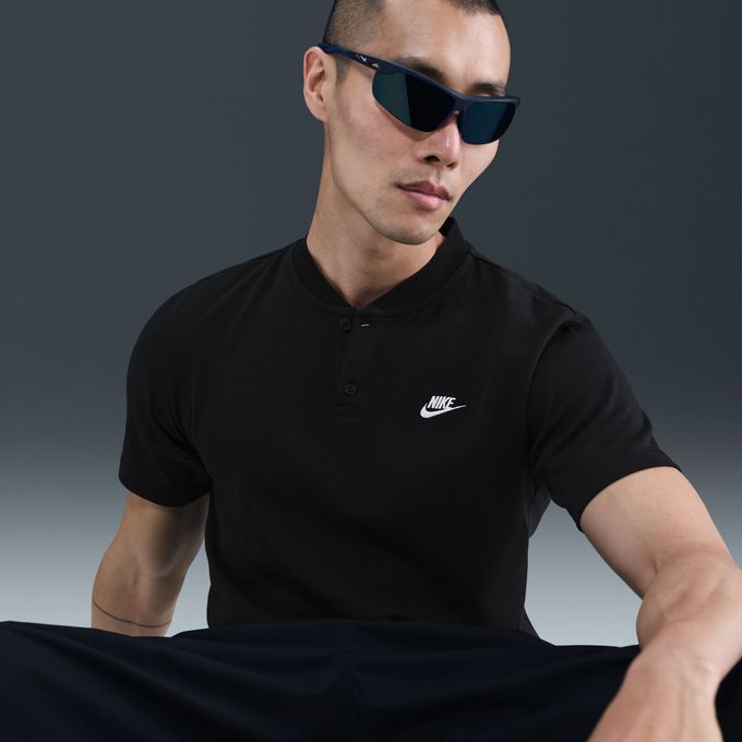 ナイキ Tシャツ 半袖 メンズ CLUB Tシャツ HENLEY HQ5975-010 NIKE