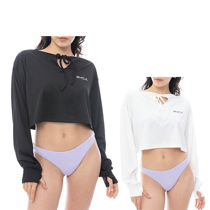 ルーカ RVCA ラッシュガード 長袖 レディース W ラッシュTシャツ BF043854