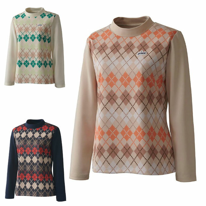 プリンス PRINCE テニスウェア Tシャツ 長袖 レディース ロングスリーブシャツ WF5077