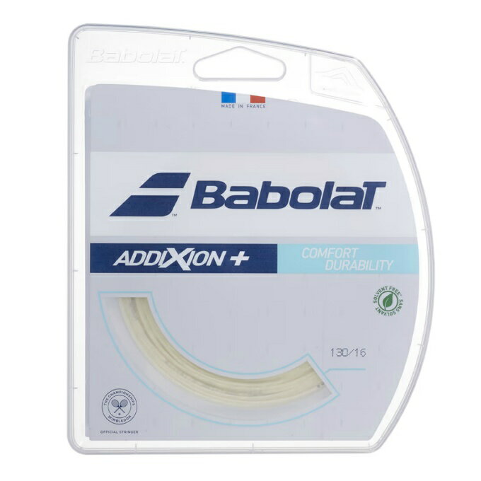 【全商品ポイント10倍！4/5 20:00〜23:59】バボラ Babolat 硬式テニスガット アディクション＋130 AddiXion +130 241151-130
