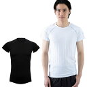 リデフ(LIDEF) UVケア用品 FREEZE TECH PERFORMANCE LINE 冷感シャツ 半袖 クルーネック 25151609 【ご自宅配送限定】‥
