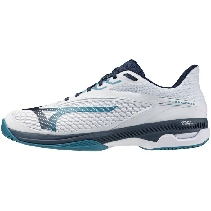 ミズノ MIZUNO テニスシューズ オールコート用 メンズ ウエーブエクシード6 WIDE AC 61GA251518
