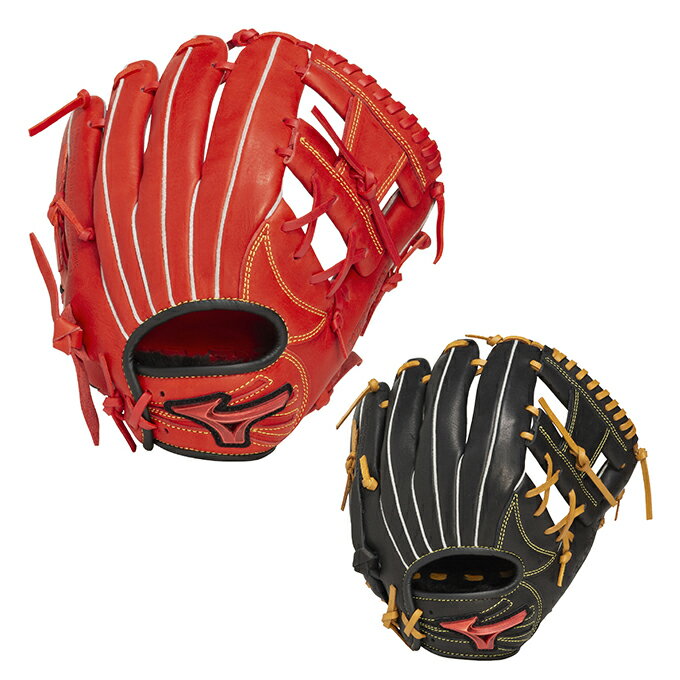 ミズノ 野球 少年軟式グローブ オールラウンド用 ジュニア 軟式用WILL DRIVE RED IBE限定カラーオールラウンド用 サイズM 1AJGY33220 MIZUNO