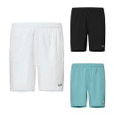 【全品対象最大10%OFF!2025年8/15 0:00~8/20 23:59】 オークリー OAKLEY テニスウェア ショートパンツ メンズ SLANT PLAIN SHORTS 9INCH 12.0 FOA408310 【国内正規品】