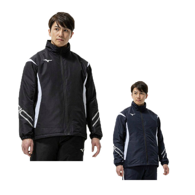 【全品対象最大10％OFF！11/20 20:00〜11/27 1:59】ミズノ(MIZUNO) ウインドブレーカー ジャケット メンズ 【吸湿発熱】MCライン ブレスサーモ中綿ウォーマージャケット 32MEC630(4)