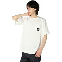 エントリーでポイント最大10倍&10%クーポン!〜9/11 1:59|ザ・ノース・フェイス(THE NORTH FACE) Tシャツ 半袖 メンズ ショートスリーブスクエアロゴポケットティー NT82541-W 【国内正規品】
